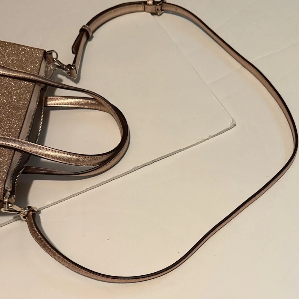 Kate Spade Sparkling Gold Satchel - Picture 5 of 6